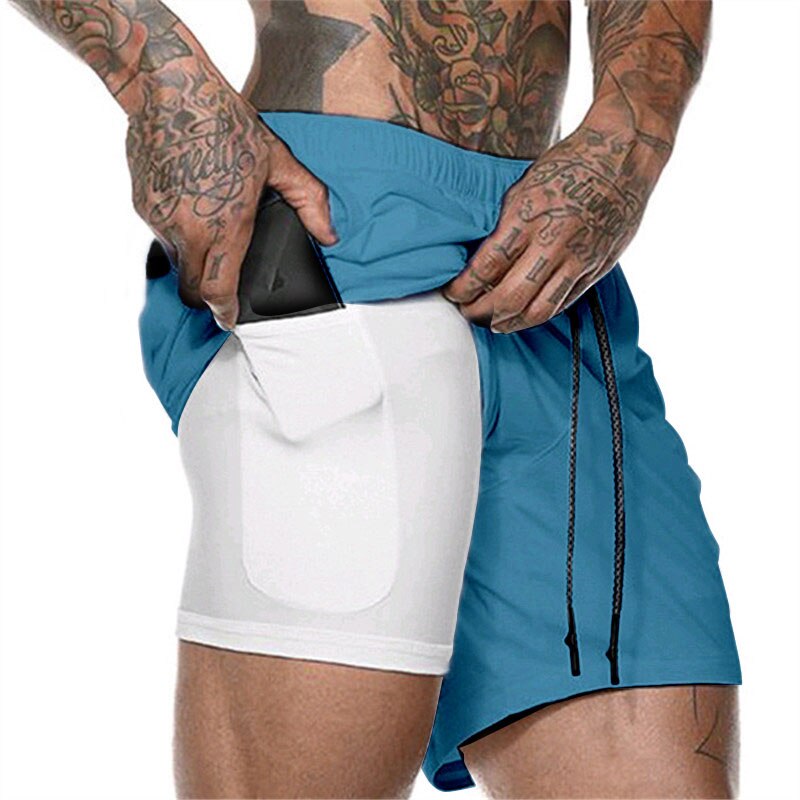 Men's Ultra Dual Layer Shorts-FITNESS ENGINEERING