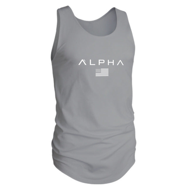 Men's ALPHA Tank Top-FITNESS ENGINEERING