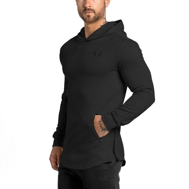 Men's Hooded Sweatshirt-FITNESS ENGINEERING