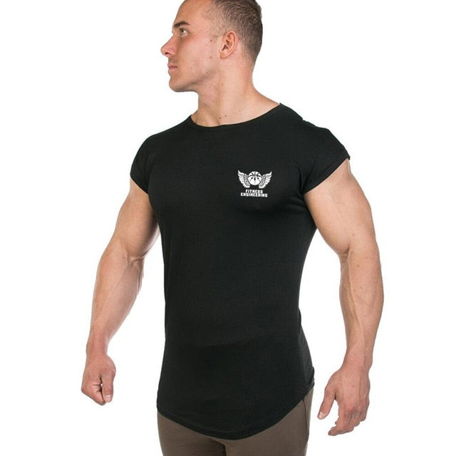 Men's Muscle Tee V2-FITNESS ENGINEERING