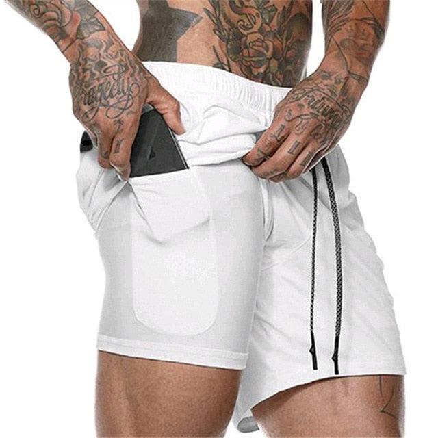 Men's Ultra Dual Layer Shorts-FITNESS ENGINEERING